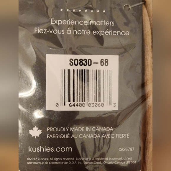 Kushies Organic fitted crib sheet in colour Mocha - Picture 2 of 2